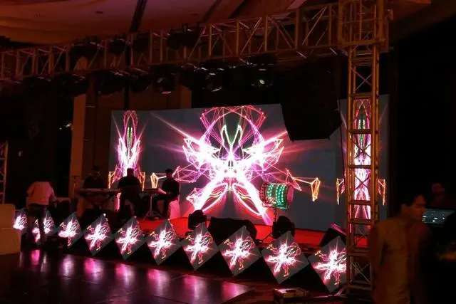 Indoor LED Wall setup by Anil DJ & Events in Hapur