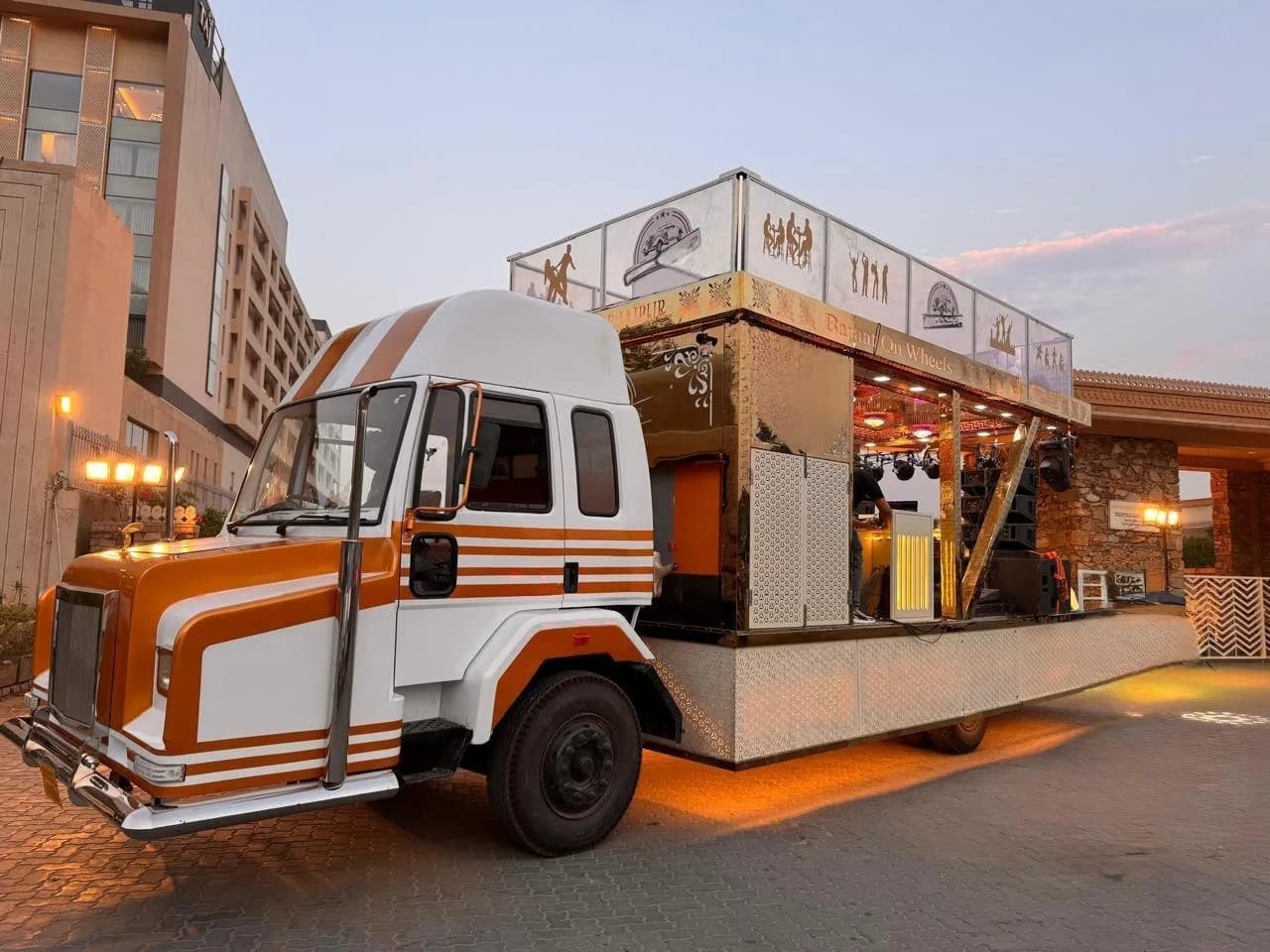 Luxury DJ Trolley setup by Anil DJ & Events in Hapur